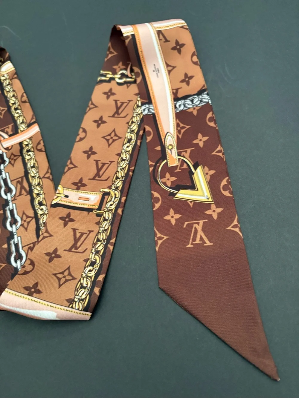 Fashion Silk Scarf Long Twilly